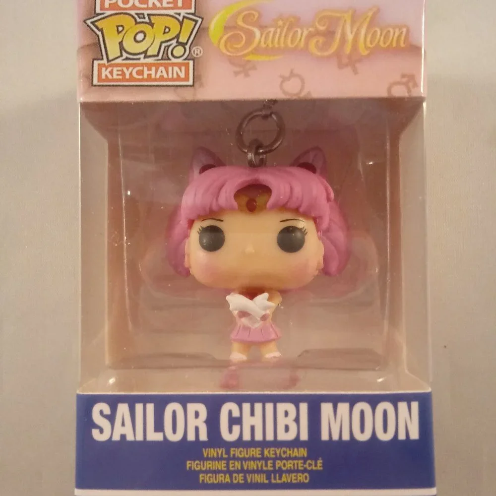 Funko Sailor Chibi Moon Key Chain Key Ring Cute Figurine Character Keychain